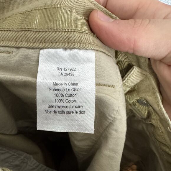 Mountain Khakis Pants Mens 33x30 Khaki Straight Leg Flat Front Classic Fit - Picture 9 of 9